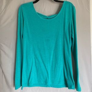 teal long sleeve
